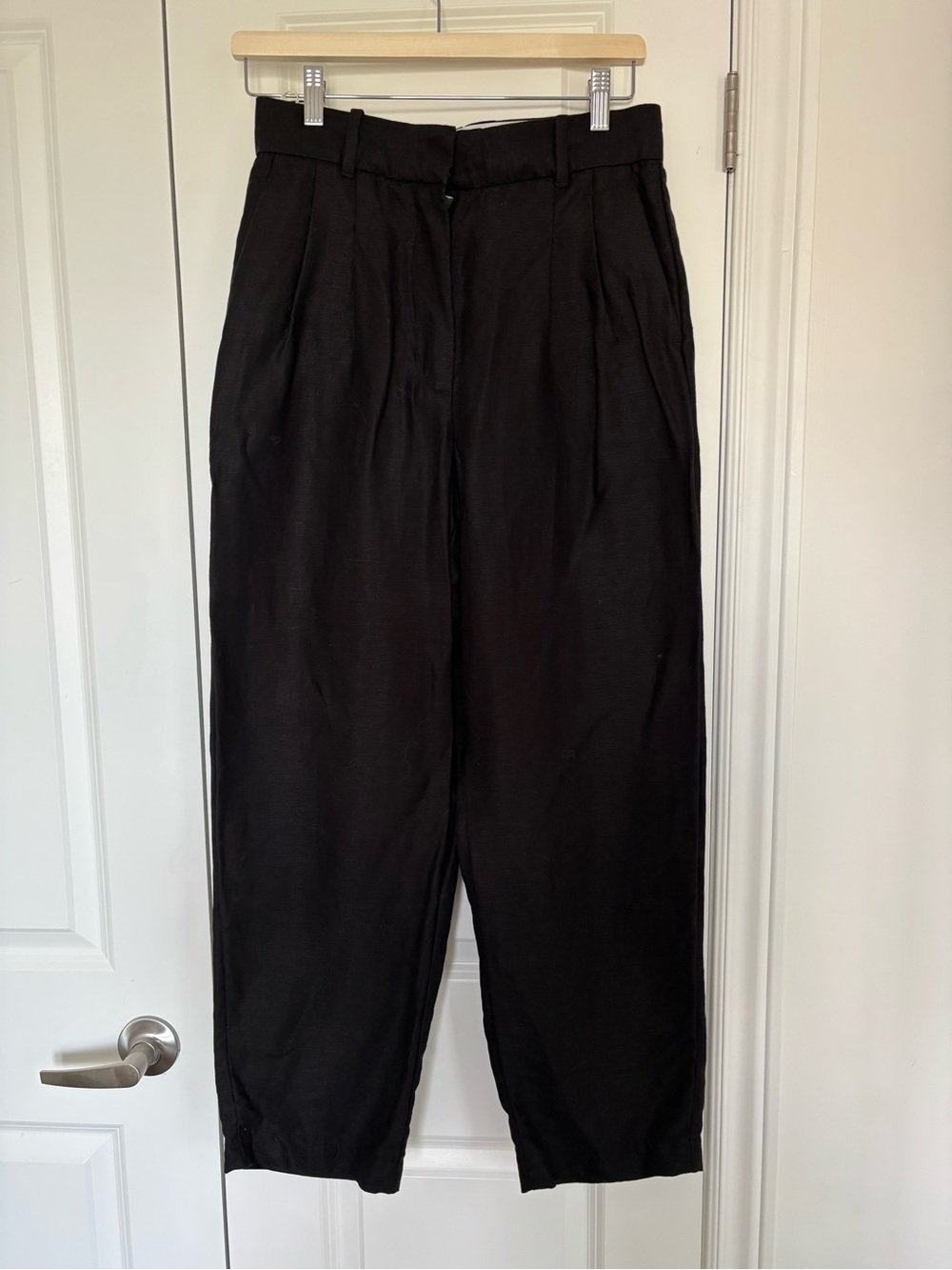 Aritzia Wilfred linen blend pant